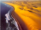 Aerial Viewof Skeleton Coast, Swakopmund