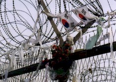 Barbed Wire at Friendship Bridge