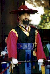 Guarding the City Hall palace