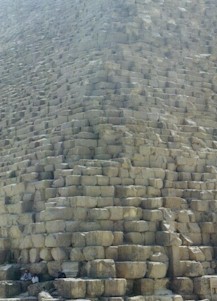 Surface of the Great Pyramid