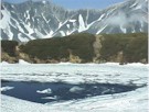 Famous frozen lake